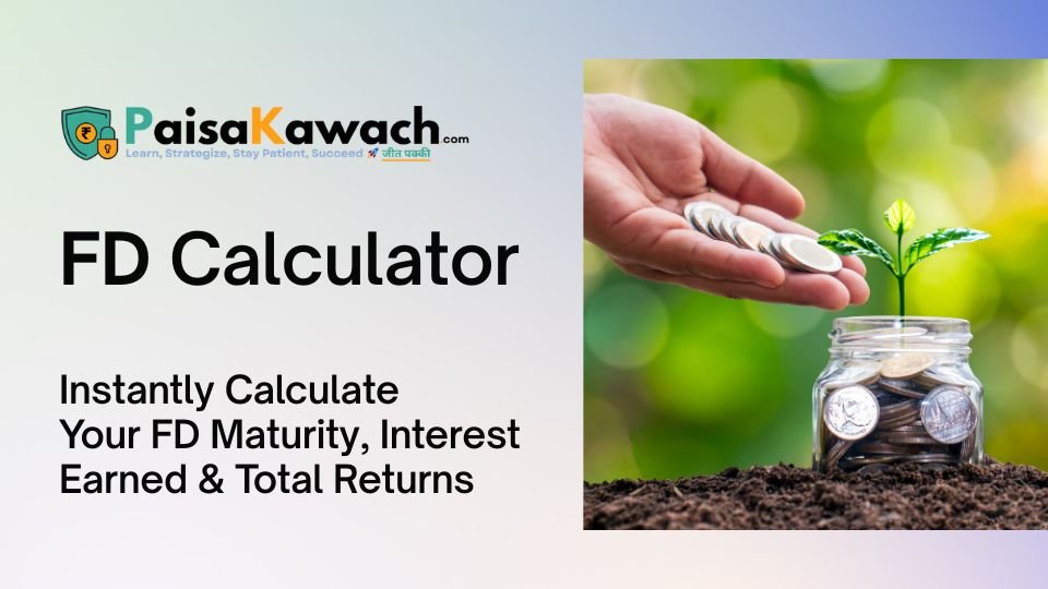 Free FD Calculator – Calculate Interest, Maturity Amount & Total Returns