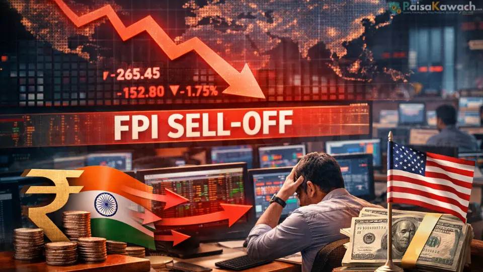 Foreign Investors Pull ₹7,600 Crore From Indian Markets as 2026 Begins With Caution