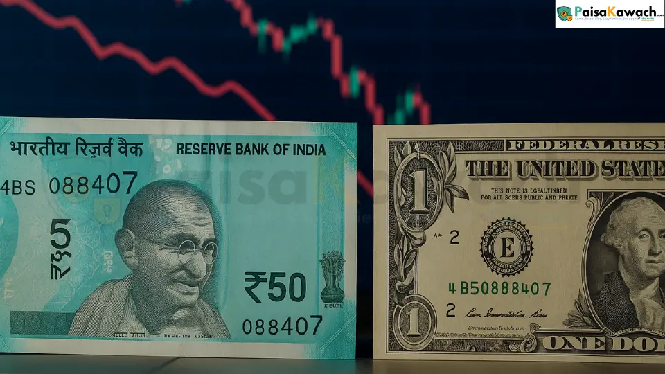 Indian Rupee Under Pressure as Dollar Strengthens and RBI Rate Cut Bets Weigh on Markets