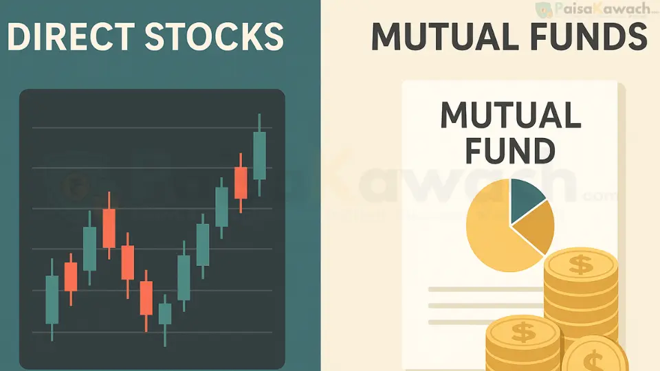 Mutual Funds vs Direct Stocks: A Complete Guide to Smarter Wealth Building in 2025
