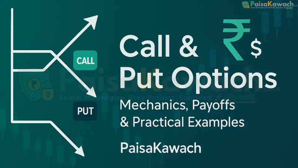 Call & Put Options — Mechanics, Payoffs & Practical Examples